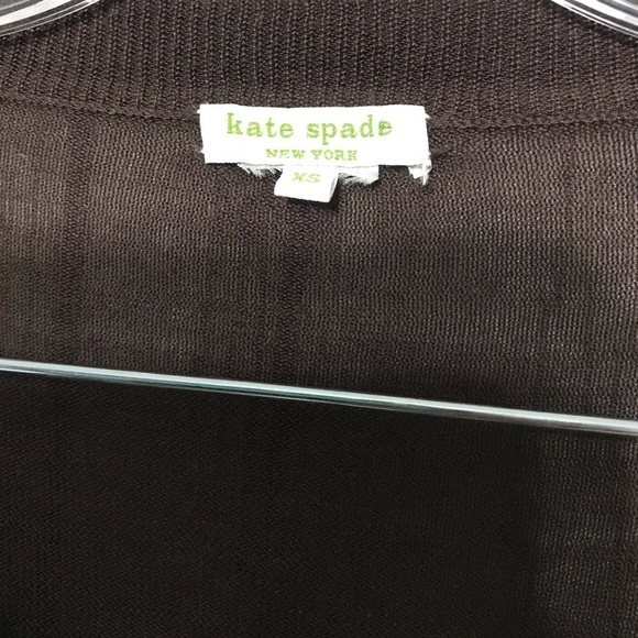 Kate Spade Sweater with palms and Beads T120 - Picture 3 of 4